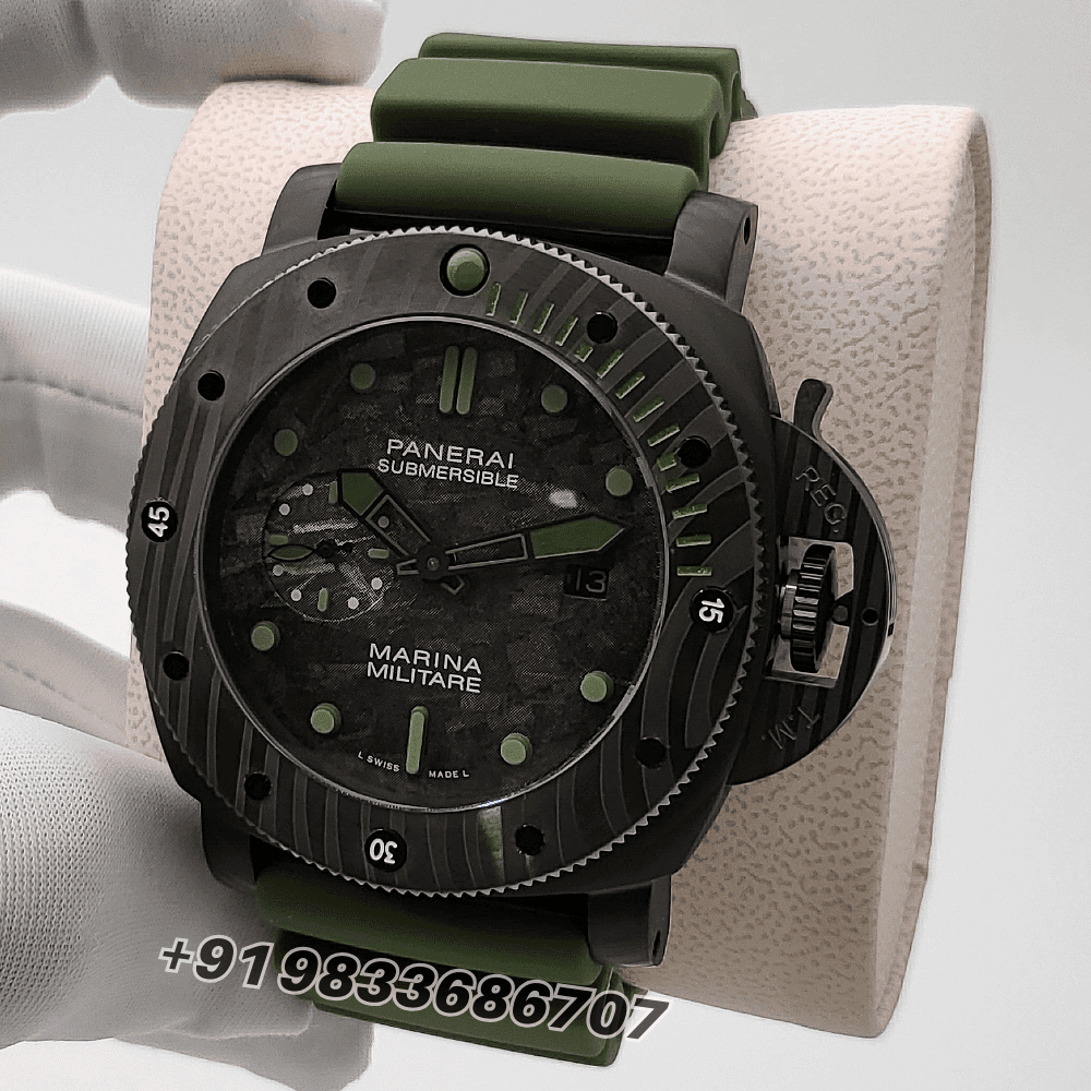 Luminor Panerai Marina Militare Carbotech High Quality Swiss Automatic Watch - Image 2