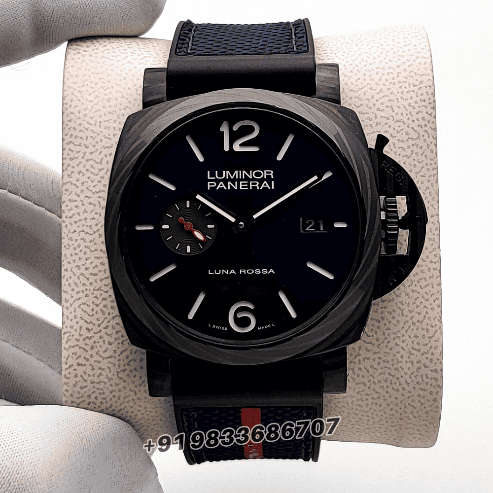 Luminor Marina Carbotech Luna Rossa Blue Sun-Brushed Dial High Quality Swiss Automatic Watch