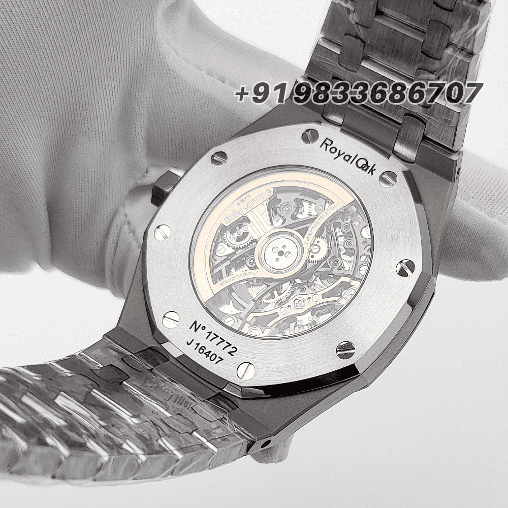 Audemars Piguet Royal Oak Double Balance Wheel Openworked Stainless Steel 41mm Exact 11 Top Quality Replica Super Clone Swiss ETA 3132 Automatic Movement Watch