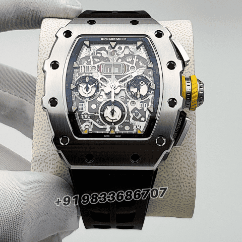 Richard Mille RM 11 Titanium Flyback Chronograph Exact 1:1 Top Quality Replica Super Clone Swiss ETA RM 11-03 Automatic Movement Watch