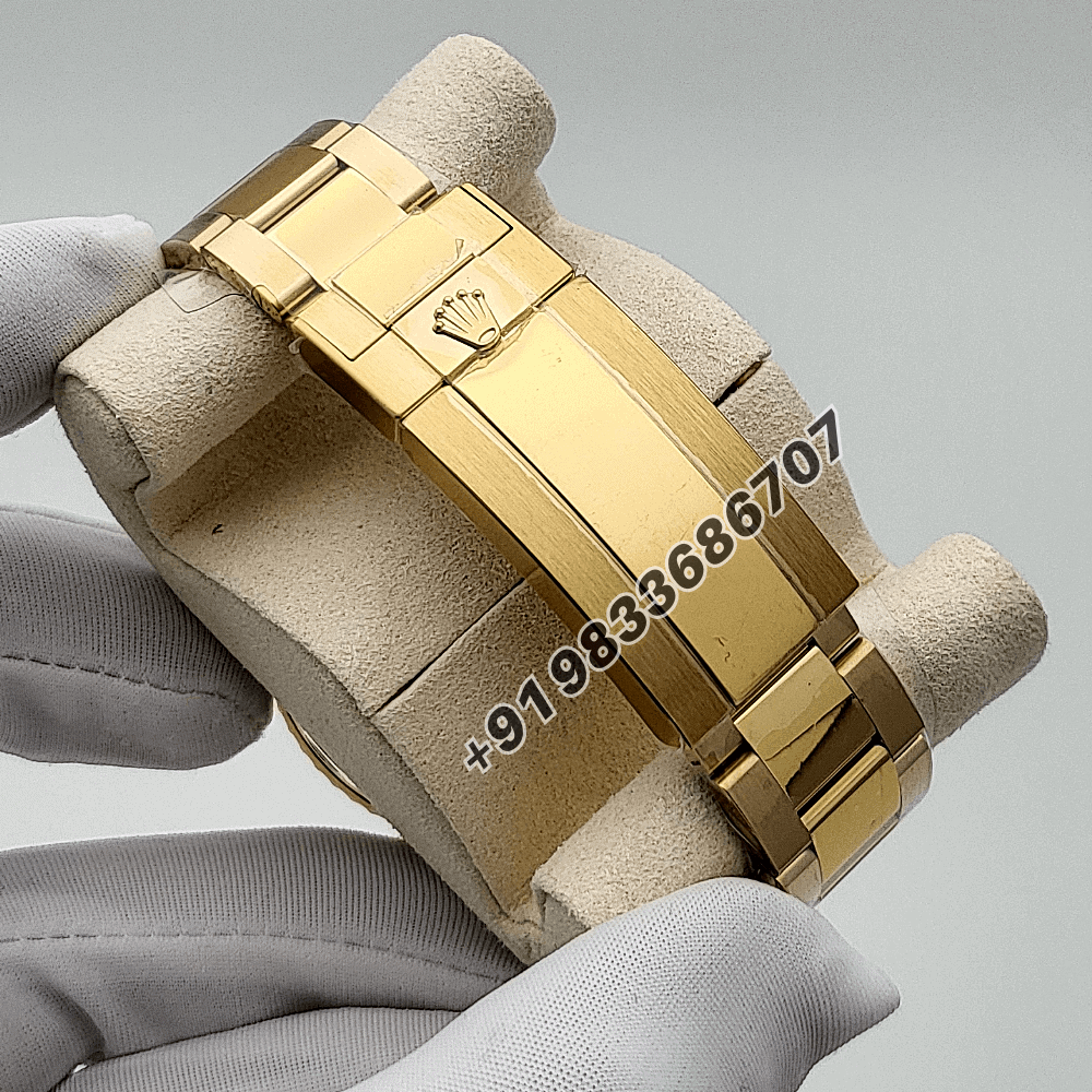 Rolex Deepsea Oyster Yellow Gold 44mm Exact 1:1 Top Quality Super Clone Replica Swiss ETA 3235 Automatic Movement Watch - Image 4