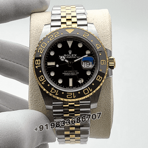 Rolex GMT Master II Bumblebee 40mm Exact 1:1 Top Quality Super Clone Swiss ETA 3285 Automatic Movement Watch