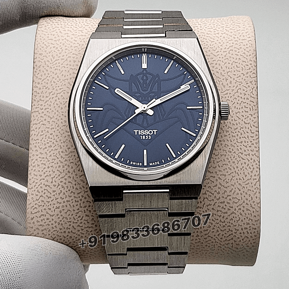 Tissot PRX UFO Robot Grendizer Blue Dial 40mm High Quality Swiss Automatic Movement First Copy Watch