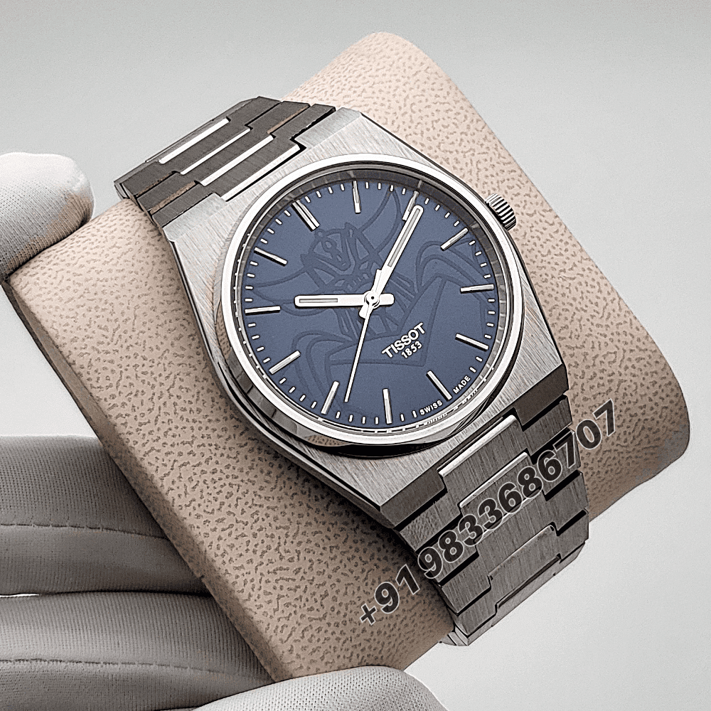 Tissot PRX UFO Robot Grendizer Blue Dial 40mm High Quality Swiss Automatic Movement First Copy Watch