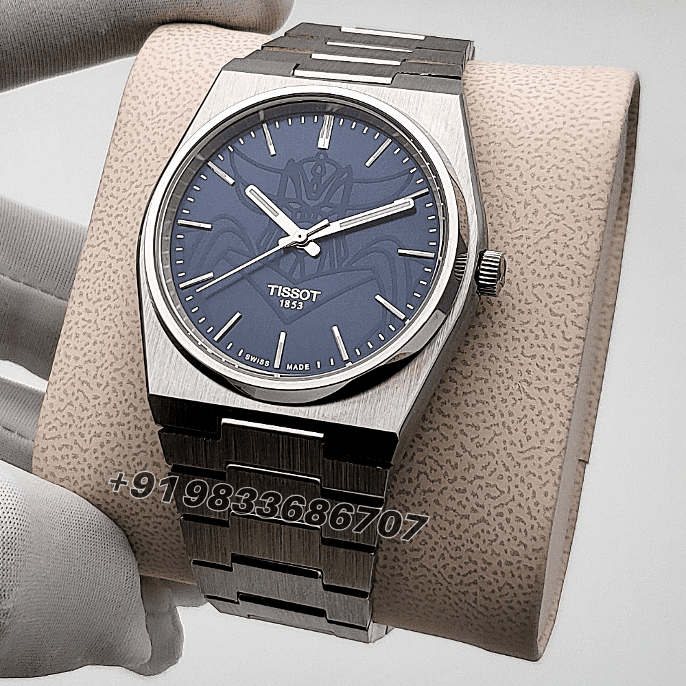 Tissot PRX UFO Robot Grendizer Blue Dial 40mm High Quality Swiss Automatic Movement