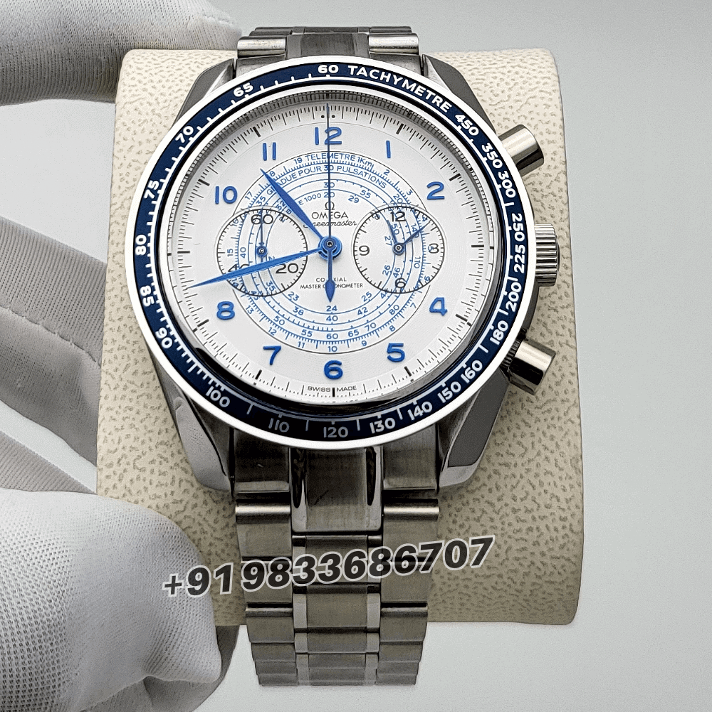 Omega Speedmaster Chronoscope Chronograph Stainless Steel 43mm Silver Dial High Quality Watch
