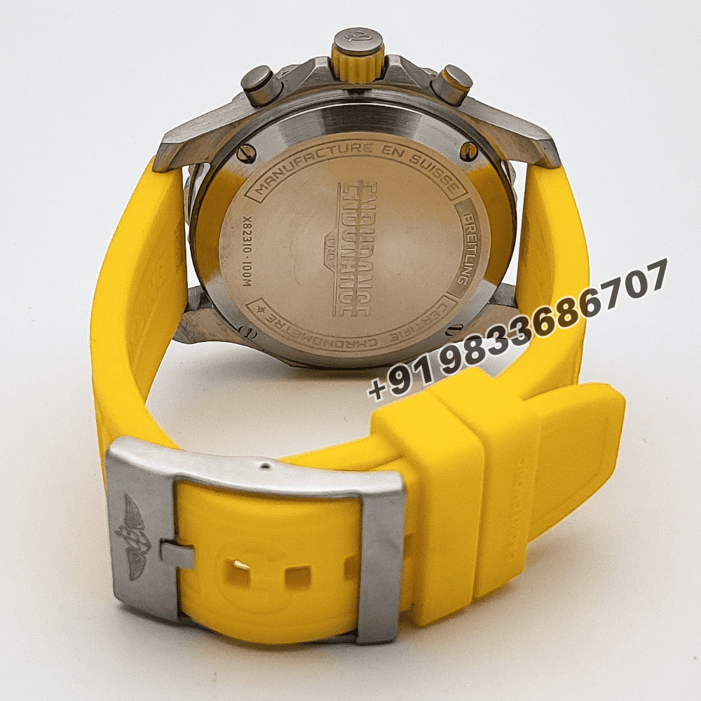 Breitling Professional Endurance Pro Ironman World Championship 2022 Yellow Black Dial High Quality Replica Watch - Image 4