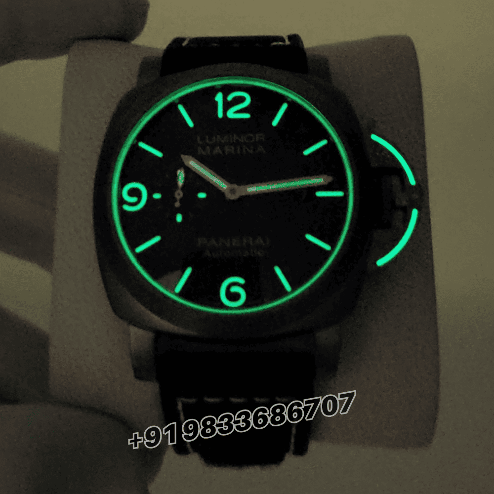Luminor Panerai Marina Blue Dial 44mm High Quality Swiss Automatic Watch - Image 6