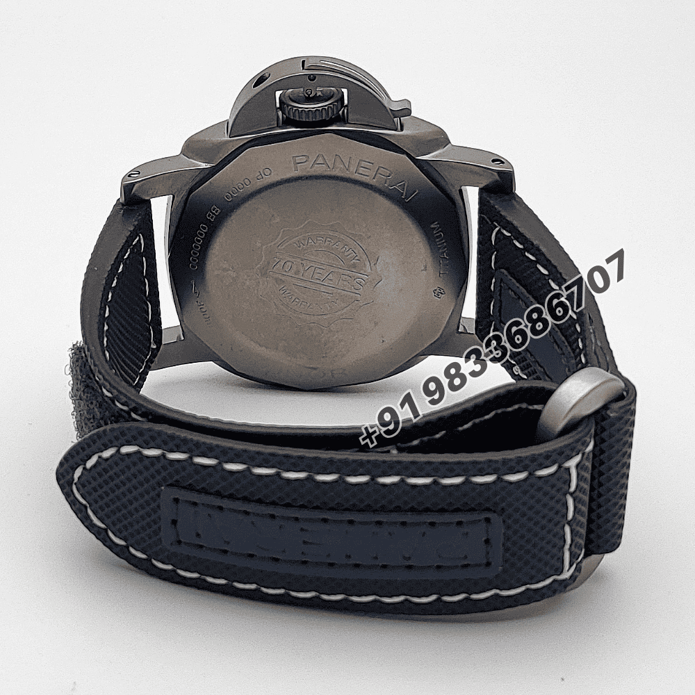 Luminor Panerai Marina Blue Dial 44mm High Quality Swiss Automatic Watch - Image 5