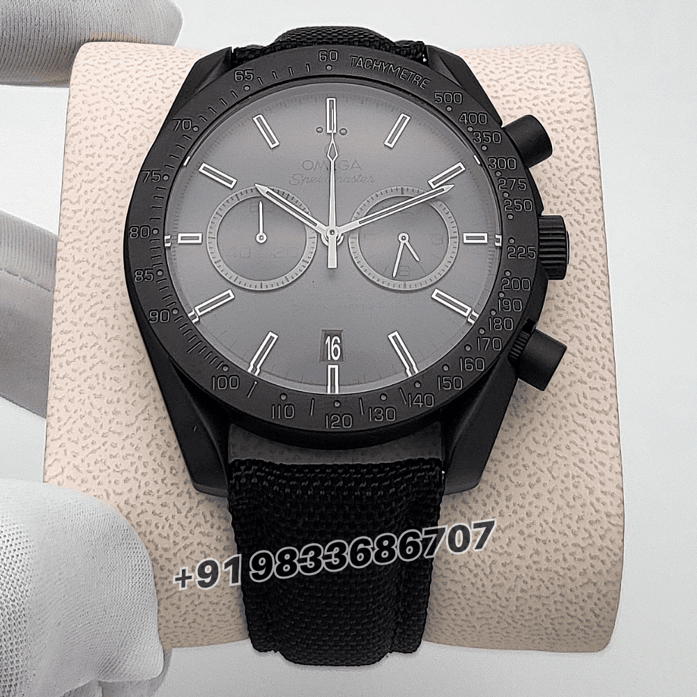 Omega Speedmaster Ceramic Dark Side Of The Moon Chronograph Black Dial High Quality Watch