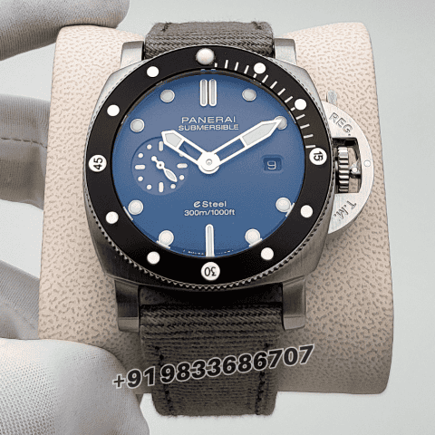 Luminor Panerai Submersible QuarantaQuattro Grigio Roccia Anthracite Polished Gradient Dial High Quality Swiss Automatic Watch
