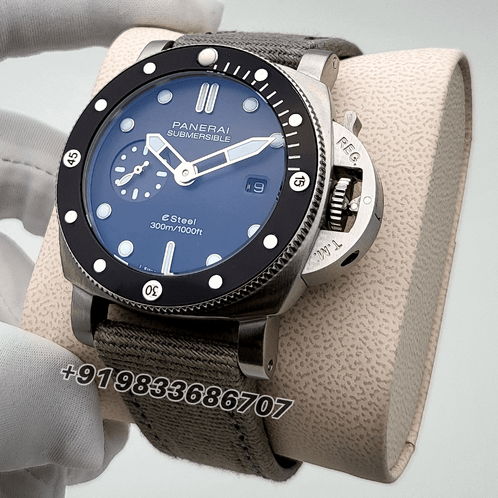 Luminor Panerai Submersible QuarantaQuattro Grigio Roccia Anthracite Polished Gradient Dial High Quality Swiss Automatic Watch - Image 2