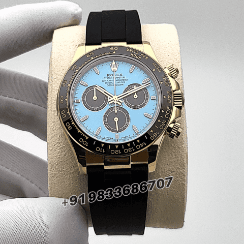 Rolex Cosmograph Daytona Tiffany 40mm Exact 1:1 Top Quality Super Clone Replica Swiss ETA 4131 Automatic Movement Watch