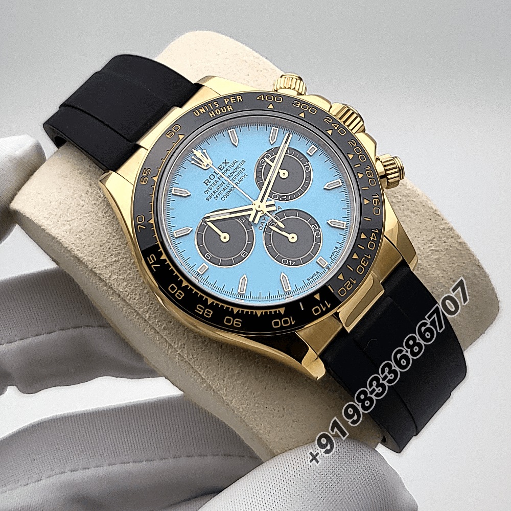 Rolex Cosmograph Daytona Tiffany 40mm Exact 1:1 Top Quality Super Clone Replica Swiss ETA 4131 Automatic Movement Watch - Image 3