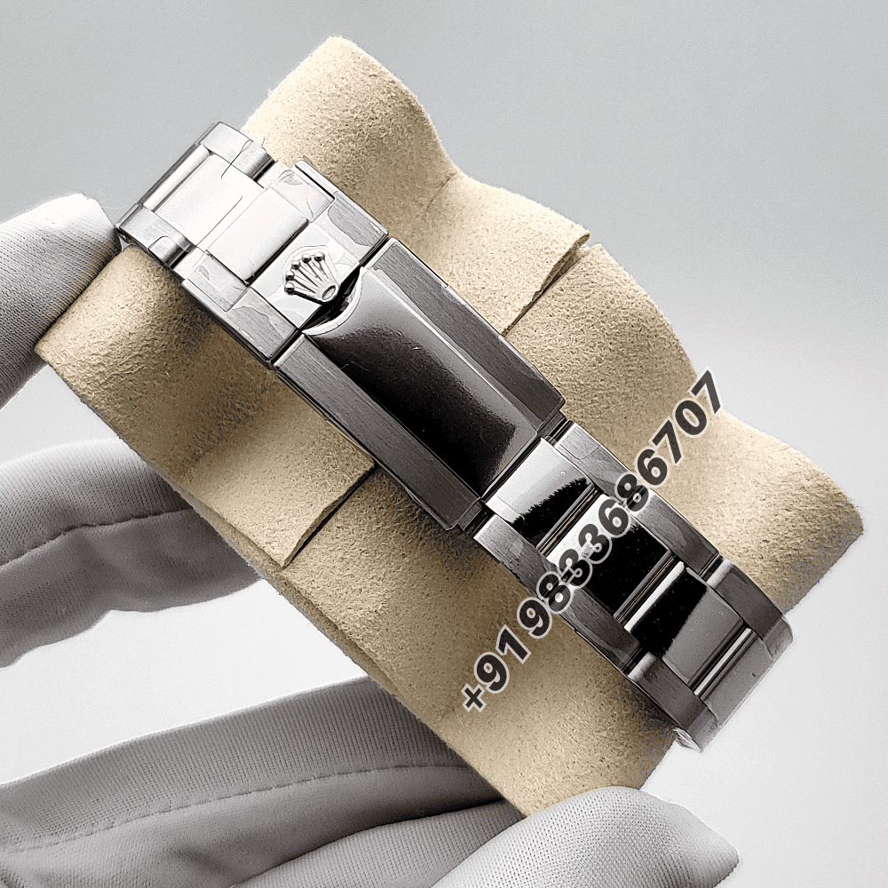 Rolex GMT Master II White Gold Left-Hand Green Ceramic Dial 40mm Exact 1:1 Top Quality Super Clone Replica Swiss ETA 3285 Automatic Movement Watch - Image 4