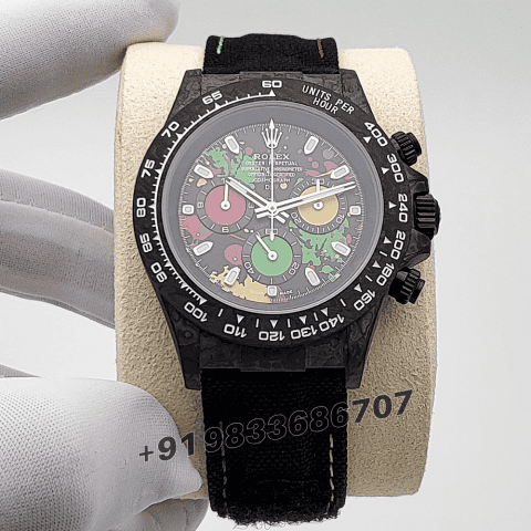 Rolex Cosmograph Daytona Diw “Motley 41mm” Exact 1:1 Top Quality Super Clone Replica Swiss ETA 4130 Automatic Movement Watch