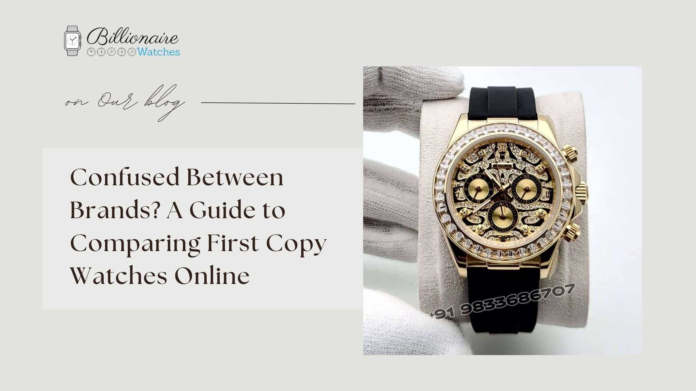 First Copy Watches Online