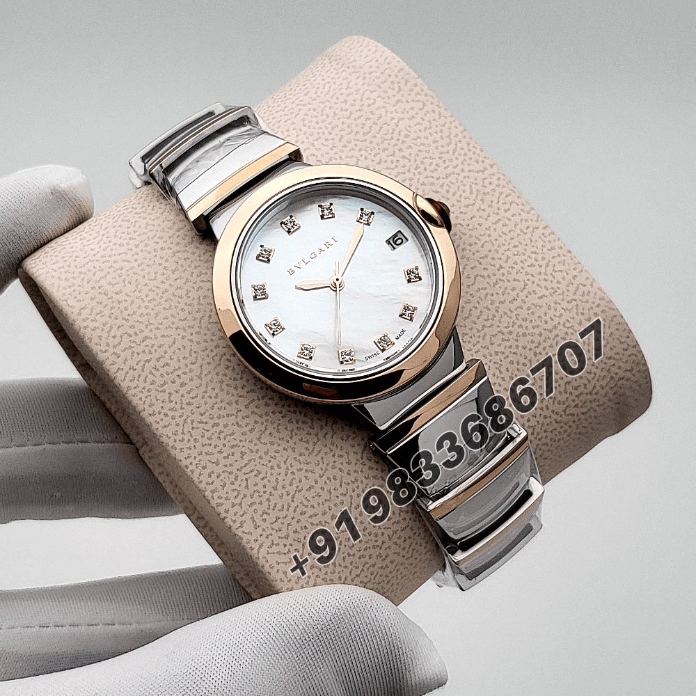 Bvlgari Lvcea White mother-of-pearl Dial High Quality Women’s Watch - Image 3