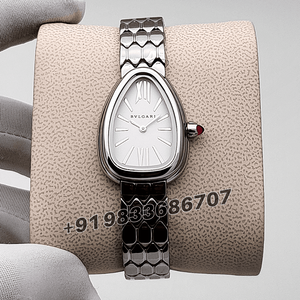 Bvlgari Serpenti Seduttori Stainless Steel White Dial High Quality Women’s Watch