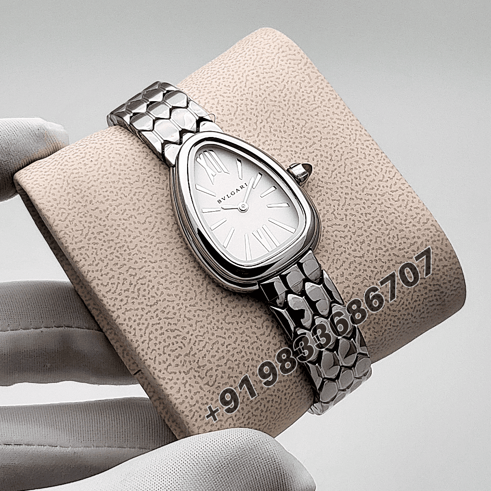 Bvlgari Serpenti Seduttori Stainless Steel White Dial High Quality Women’s Watch - Image 3