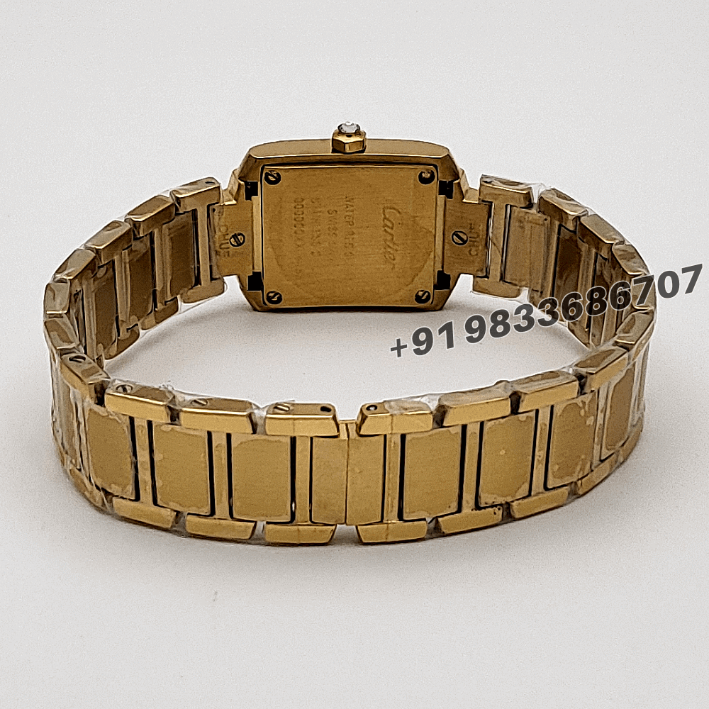 Cartier Tank Francaise Diamond Set White Dial High Quality Women’s Watch - Image 4