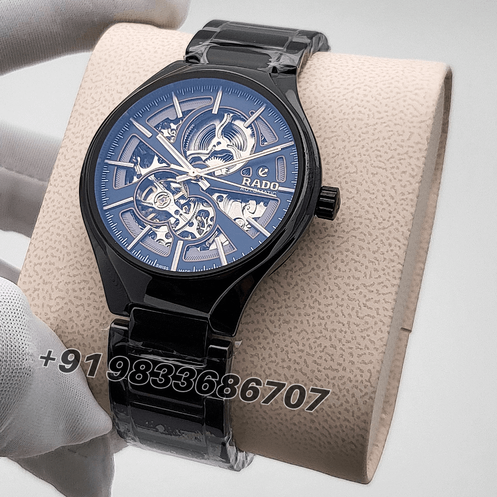 Rado True Round Open Heart Skeleton Dial 40mm High Quality Swiss Automatic Watch - Image 2