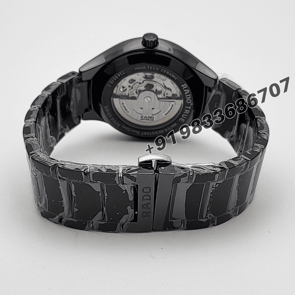 Rado True Round Open Heart Skeleton Super-luminova Dial 40mm High Quality Swiss Automatic Watch - Image 4