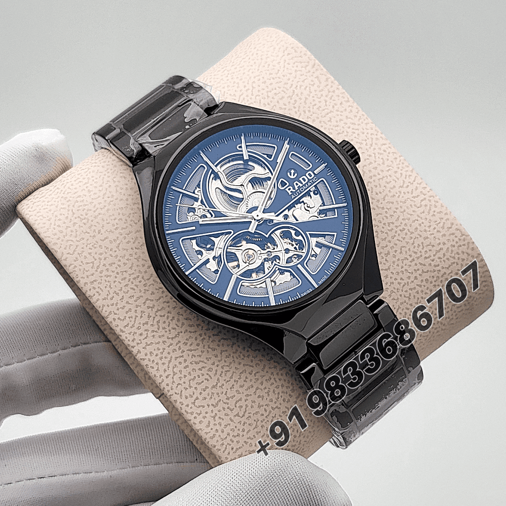 Rado True Round Open Heart Skeleton Super-luminova Dial 40mm High Quality Swiss Automatic Watch - Image 3