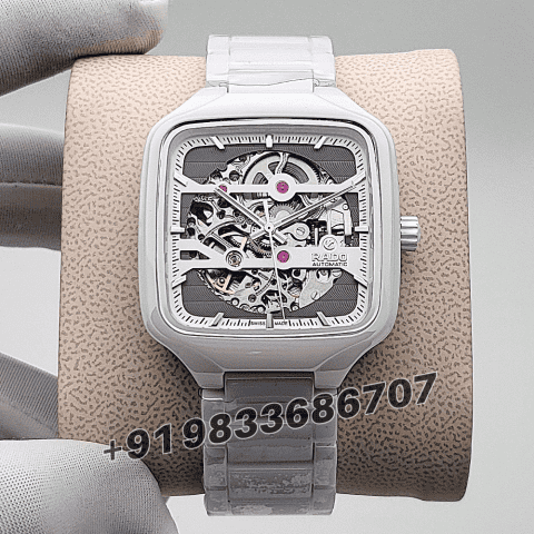 Rado True Square Skeleton Dial 38mm High Quality Swiss Automatic First Copy Watch