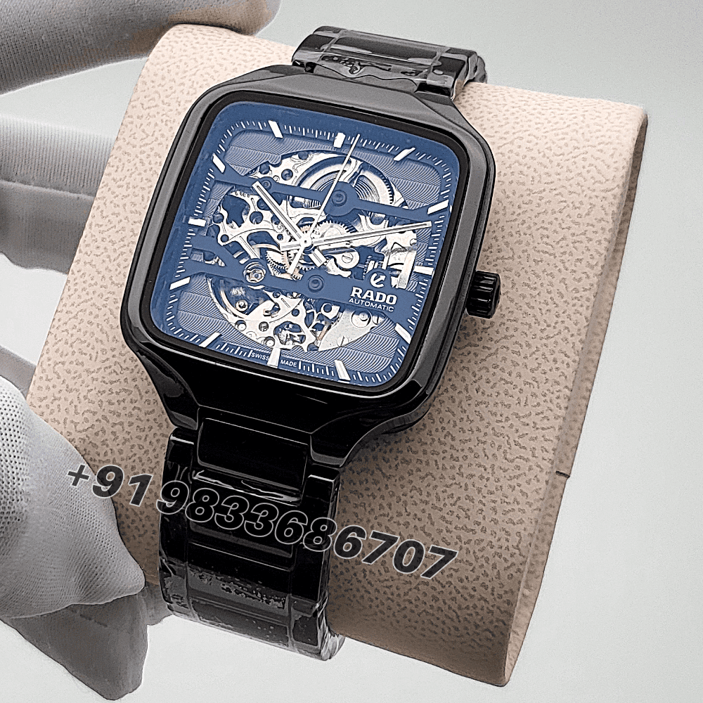 Rado True Square Skeleton Dial 38mm High Quality Swiss Automatic Watch - Image 2