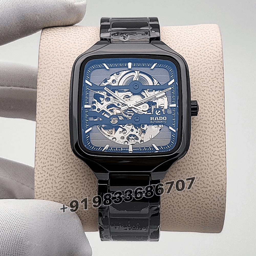 Rado True Square Skeleton Dial 38mm High Quality Swiss Automatic Watch