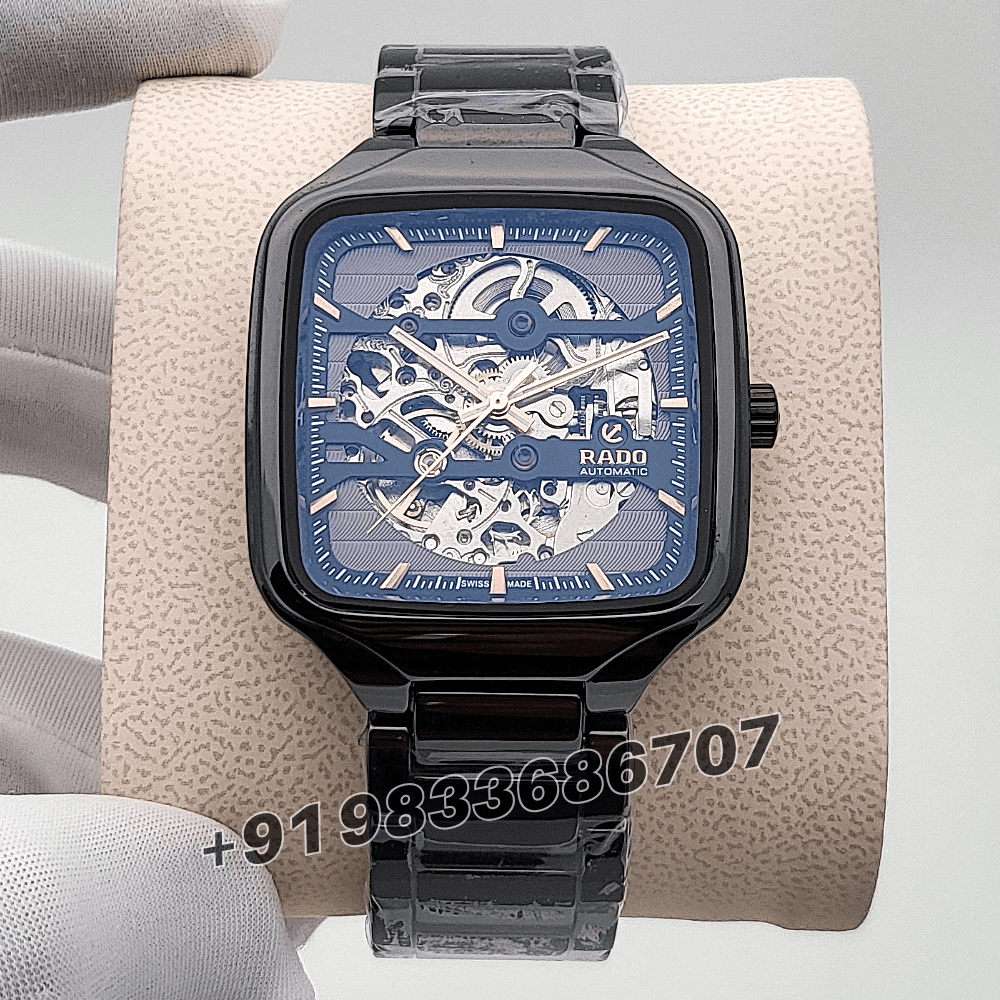 Rado True Square Skeleton Two-Level Dial 38mm High Quality Swiss Automatic First Copy Watch