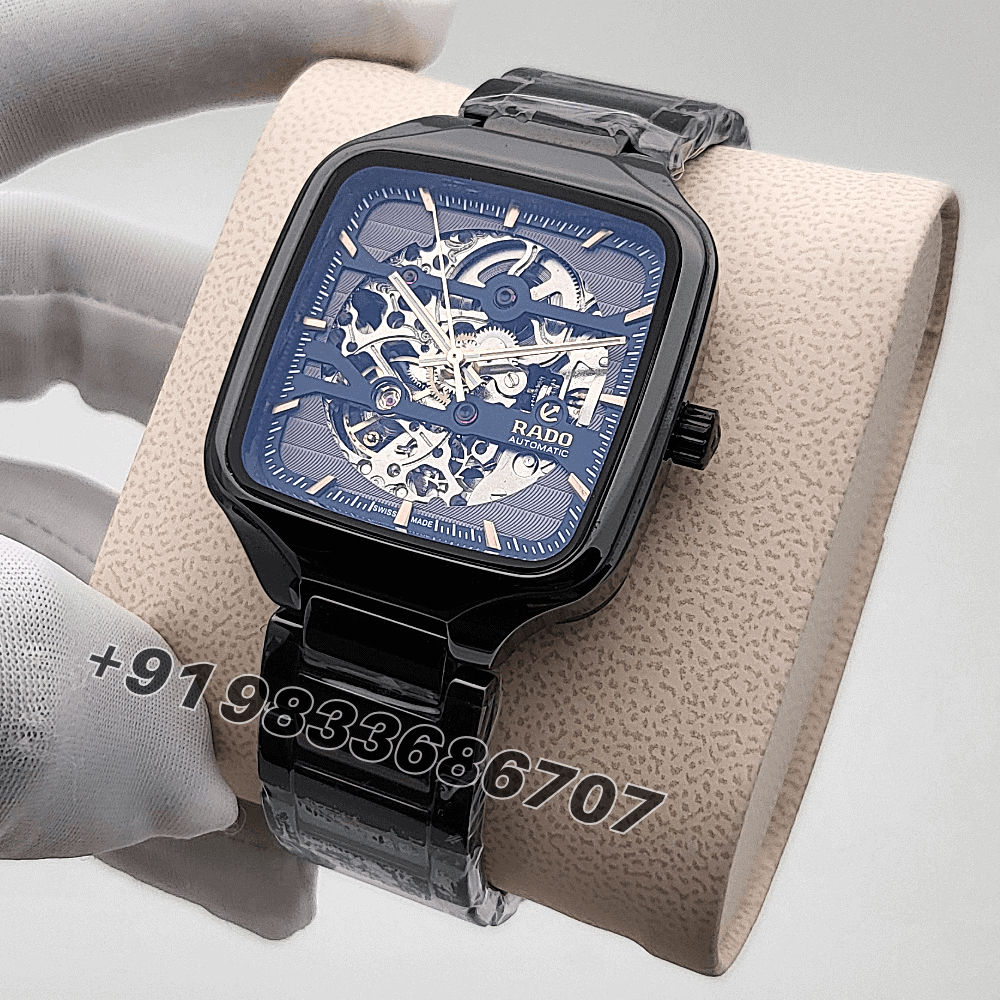 Rado True Square Skeleton Two-Level Dial 38mm High Quality Swiss Automatic First Copy Watch - Image 2