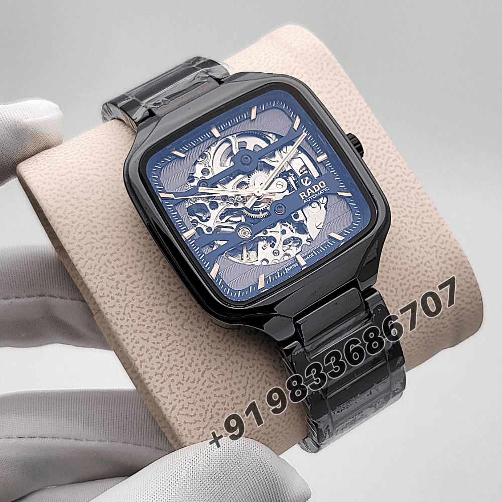 Rado True Square Skeleton Two-Level Dial 38mm High Quality Swiss Automatic First Copy Watch - Image 3