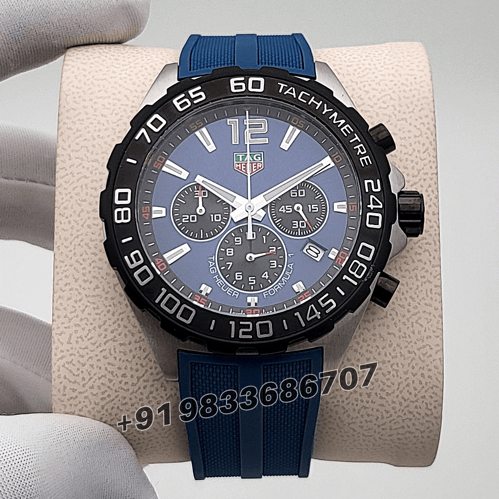 Tag Heuer Formula 1 Chronograph Blue Dial 43mm High Quality Watch