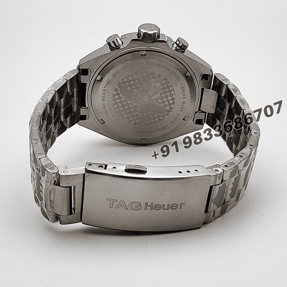 Tag Heuer Formula 1 Chronograph x Indy 500 Stainless Steel Black Dial High Quality Watch - Image 4