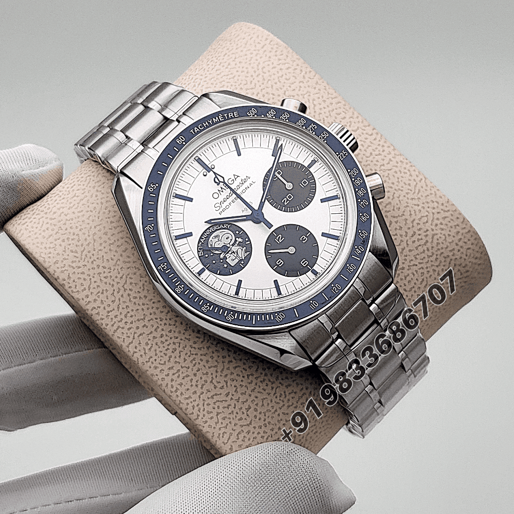 Omega Speedmaster Anniversary Series Silver Snoopy Super Clone