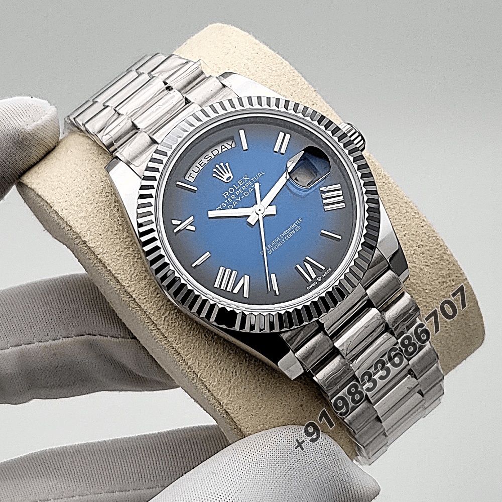 Rolex Day-Date Swiss ETA Automatic Movement Watch