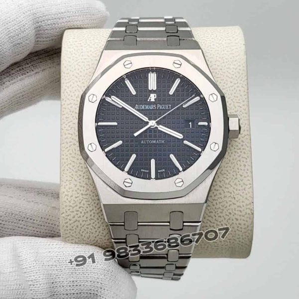 Audemars Piguet Royal Oak Stainless Steel Black Dial 41mm (1)