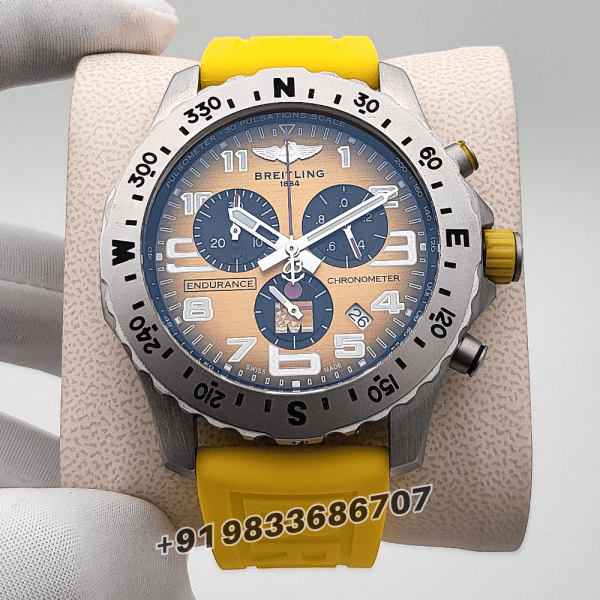 Breitling Professional Endurance Pro Ironman World Championship 2022 Yellow Black Dial High Quality Replica Watch (1)