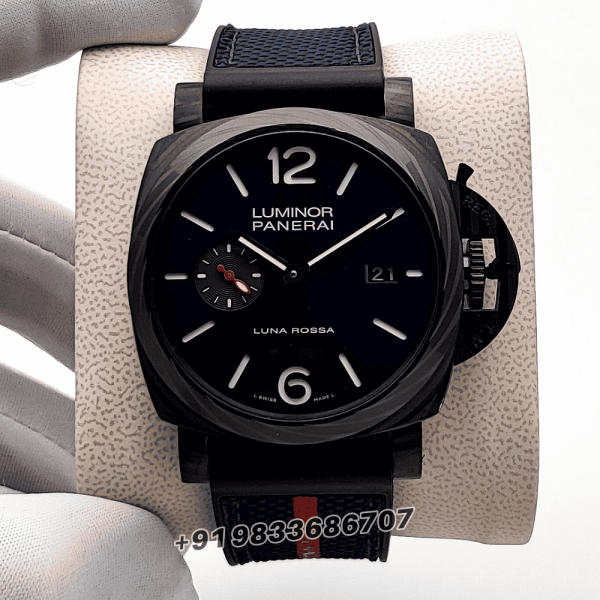 Luminor Marina Carbotech Luna Rossa Blue Sun-Brushed Dial High Quality Swiss Automatic Watch