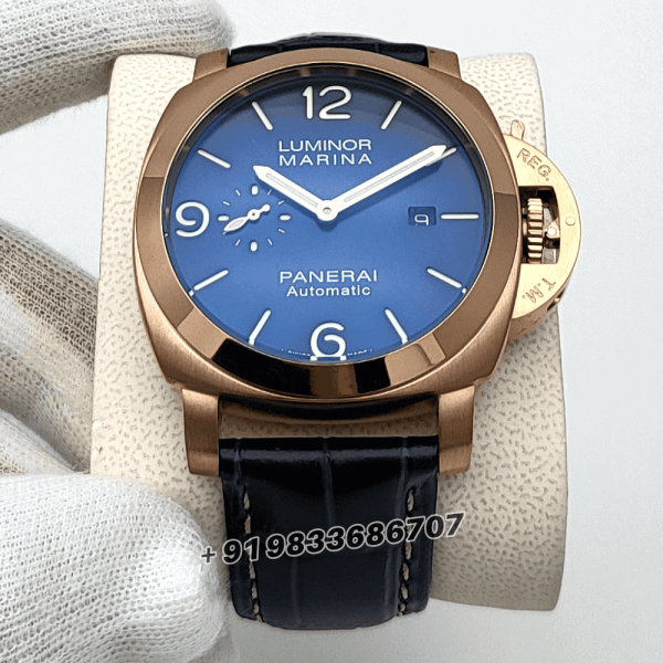 Luminor Panerai Marina Goldtech Blue Dial High Quality Swiss Automatic Watch