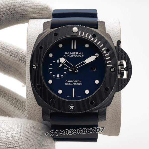 Luminor Panerai Submersible QuarantaQuattro Carbotech Blue Dial High Quality Swiss Automatic Watch