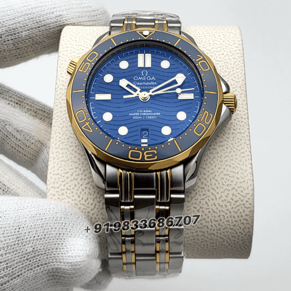 fake omegas Seamaster Diver 300M Dual Tone Blue Dial
