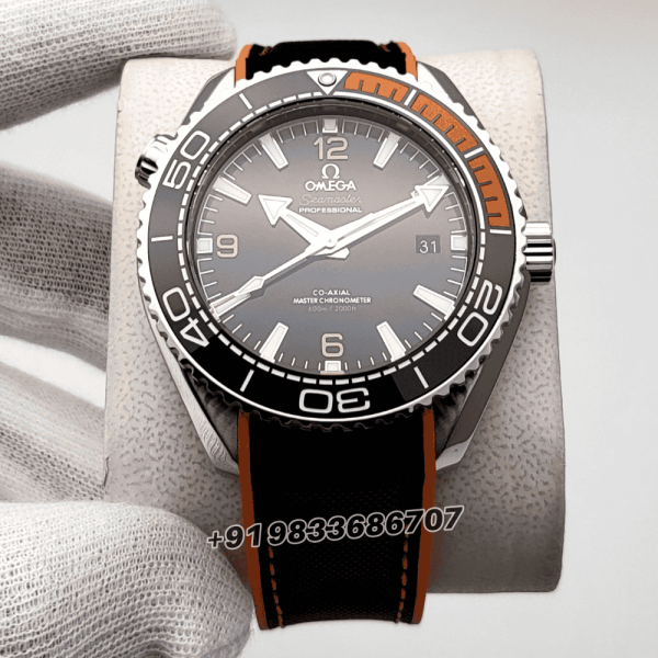 Omega-Seamaster-Planet-Ocean-600M-Steel-On-Rubber-Strap-Black-Dial-43.5mm-Exact-