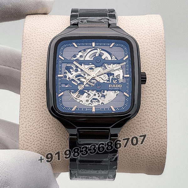 Rado True Square Skeleton Two-Level Dial 38mm High Quality Swiss Automatic First Copy Watch (1)