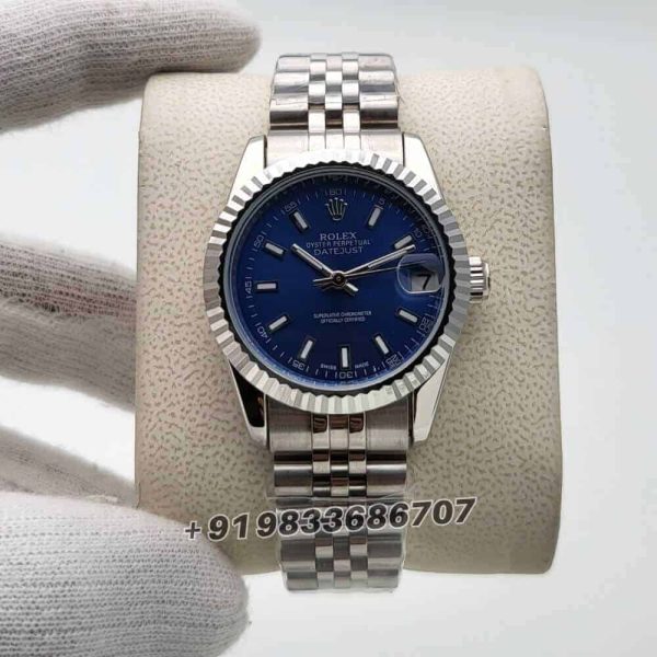 Rolex Datejust Blue Dial 31mm Super High Quality Swiss