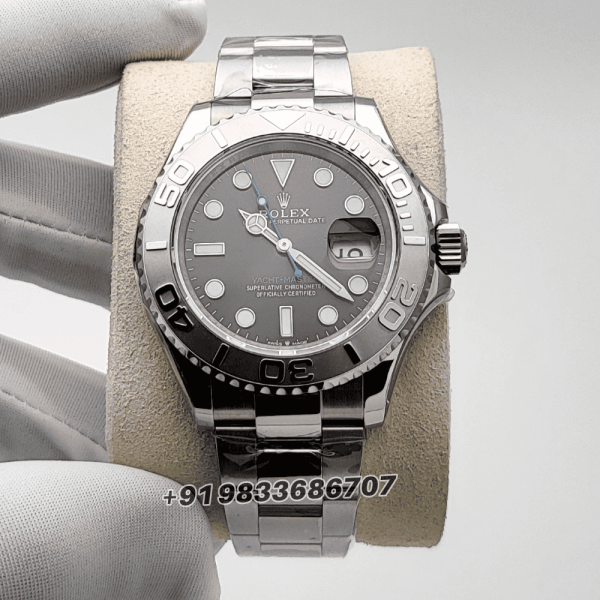 Rolex Yacht-Master Oystersteel and Platinum 40mm Exact (4)