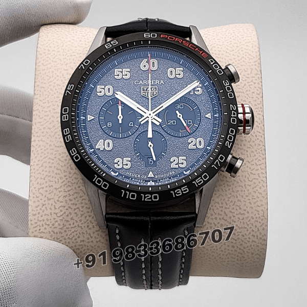 Tag Heuer Carrera Chronograph x Porsche Black Dial High Quality Watch (4)