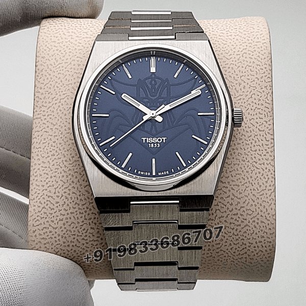 Tissot PRX UFO Robot Grendizer Blue Dial 40mm High Quality Swiss Automatic Movement First Copy Watch